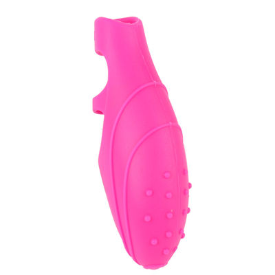 Wodoodporny silikonowy rękaw G Spot Finger 9 cm wibrujący pocisk