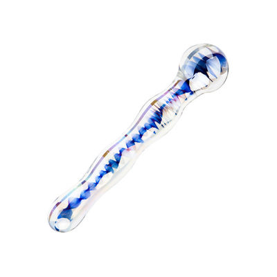 Unisex Double Ended Glass Sex Wand Anal Sex Toy 20cm dla dorosłych
