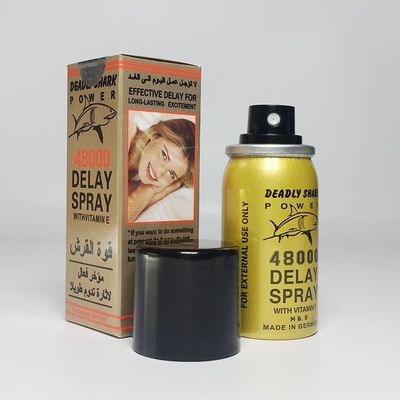 Herbal Deadly Shark 48000 Delay Spray 40ml Potężny z witaminą E