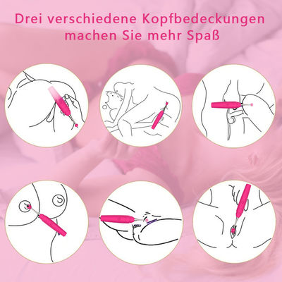 17,6 cm Masaż sutków G Spot Wibratory Łechtaczka Kobiece zabawki erotyczne Pojedyncza prędkość
