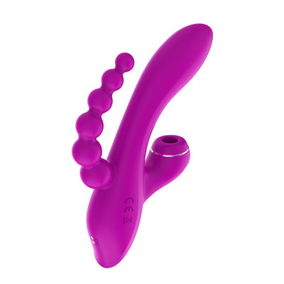 Wibrator ssący 3 w 1 G Motion Rabbit Różdżka 500 mAh 7 Tryb wodoodporny