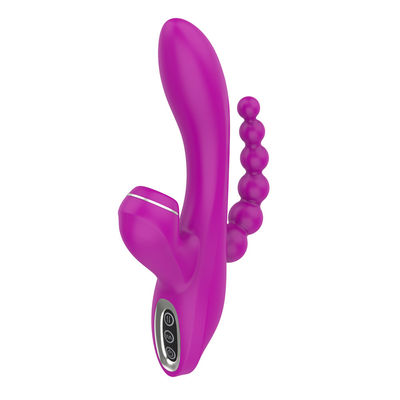 Wibrator ssący 3 w 1 G Motion Rabbit Różdżka 500 mAh 7 Tryb wodoodporny