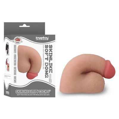 5 cali 126 mm Limpy Cock Miękkie Dildo Sex Toy Realistyczne wybrzuszenia dla lesbijek