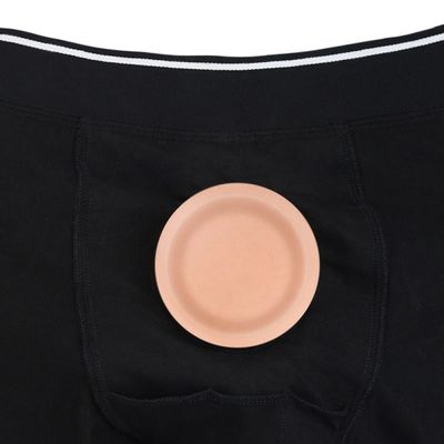 Męskie gejowskie nietoksyczne Dildo Sex Toy Hollow Penis Pants Zatwierdzone przez ROHS