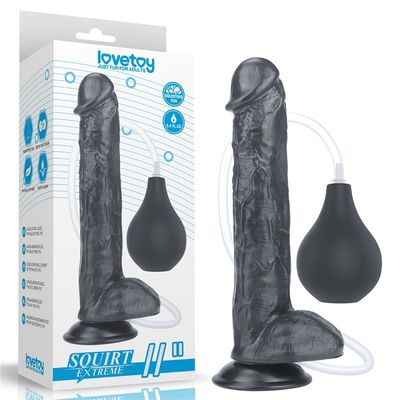 11 cali 22 cm Realistyczne wytryskujące dildo Wodoodporna masturbacja