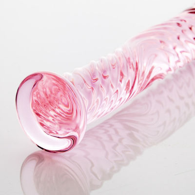 17cm Ogromne szkło kryształowe Sex Toy Sztuczne dildo Bez zapachu Zatwierdzone przez CE