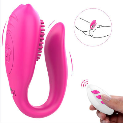 Erotyczny bezprzewodowy wibrator Sex Toy G Spot Stymulator łechtaczki w kształcie litery U