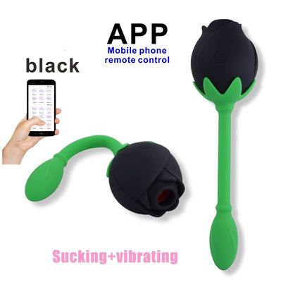 IPX6 Rose Clitoral Sucker Wibrator Sex Toy Vagina G Spot Stymulacja łechtaczki Urządzenie ssące