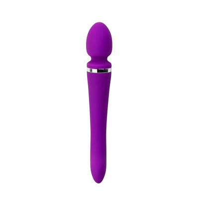 10 prędkości Potężna cicha magiczna różdżka Podwójny silnik 22 cm Przyjazny dla skóry