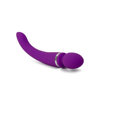 10 prędkości Potężna cicha magiczna różdżka Podwójny silnik 22 cm Przyjazny dla skóry