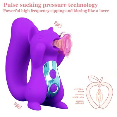10 częstotliwości Sutek Clit Wibrator Sex Toy Squirrel Sucker ROHS Approved