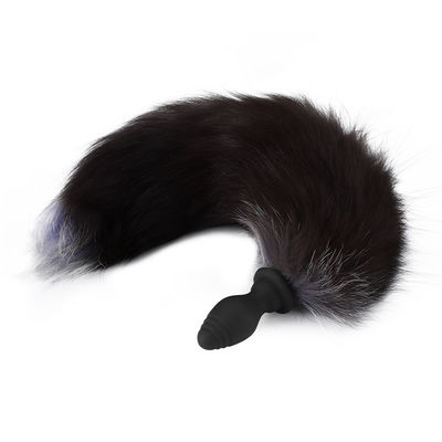 OEM Pilot Foxy Tail Plug Anal 45cm dla kobiet Gry BDSM