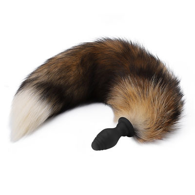 OEM Pilot Foxy Tail Plug Anal 45cm dla kobiet Gry BDSM
