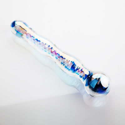 Unisex Double Ended Glass Sex Wand Anal Sex Toy 20cm dla dorosłych