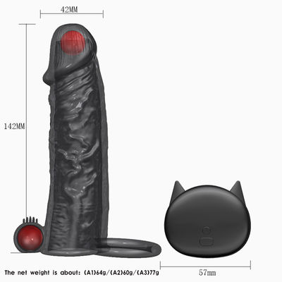 Ultra miękki pasek z prawdziwym odczuciem na dildo 14 cm wodoodporny nieinwazyjny
