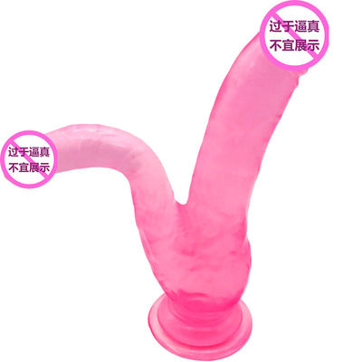 TPE Real Feel Realistyczny pasek na przedłużacz do powiększania penisa 20 cm