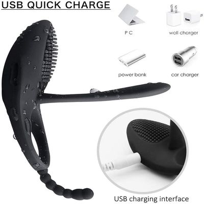 8.5cm Stymulacja analna Dick Penis Ring Sex Toy dla par mężczyzn
