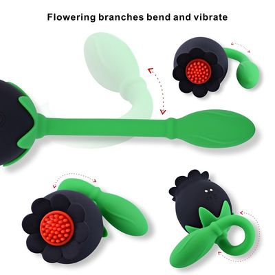 9 Speed ​​Women Sex Toys Bezprzewodowa kontrola aplikacji Bluetooth 50db Niski poziom hałasu