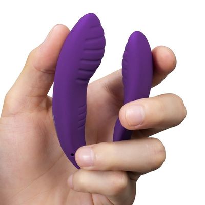 USB akumulator w kształcie litery U damskie zabawki erotyczne 10 prędkości 11 cm długości