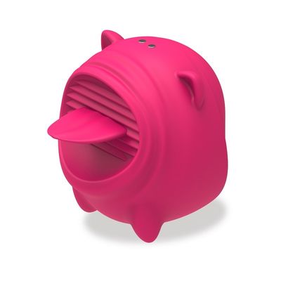 10 prędkości ssanie sutków damskie zabawki erotyczne lizanie jamy ustnej silikon medyczny 6,5 cm
