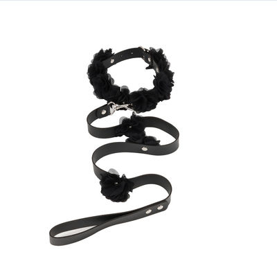 Czarny nylonowy luksusowy zestaw Bdsm Bondage Restraint Sex Zabawki Zatwierdzone przez ROHS