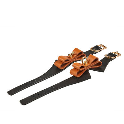 9 sztuk Skórzane SM Sex Fetish Bondage Kajdanki Sutek Zaciski Kołnierz Gag Whip Lina