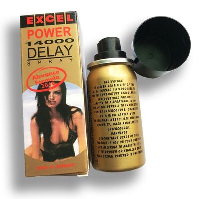 Penis Prolong Long Time Excel Power 14000 Delay Spray 45ml Zatwierdzony przez FDA