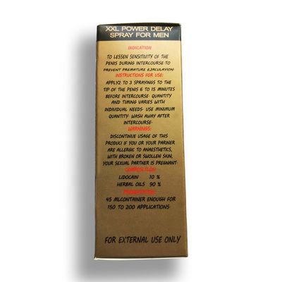 Penis Prolong Long Time Excel Power 14000 Delay Spray 45ml Zatwierdzony przez FDA