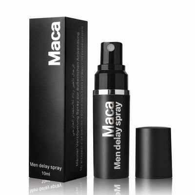 Herbal Sex Enhancement Spray Cream Maca Men Delay Spray Long Time 10ml