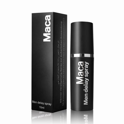 Herbal Sex Enhancement Spray Cream Maca Men Delay Spray Long Time 10ml